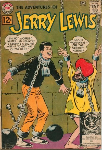 Adventures of Jerry Lewis #73 Comic