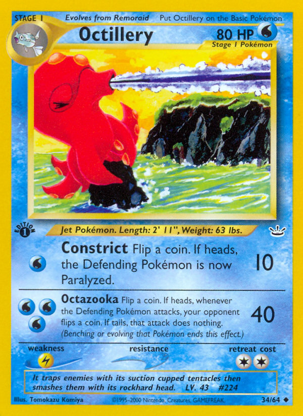 Remoraid Pokémon Card