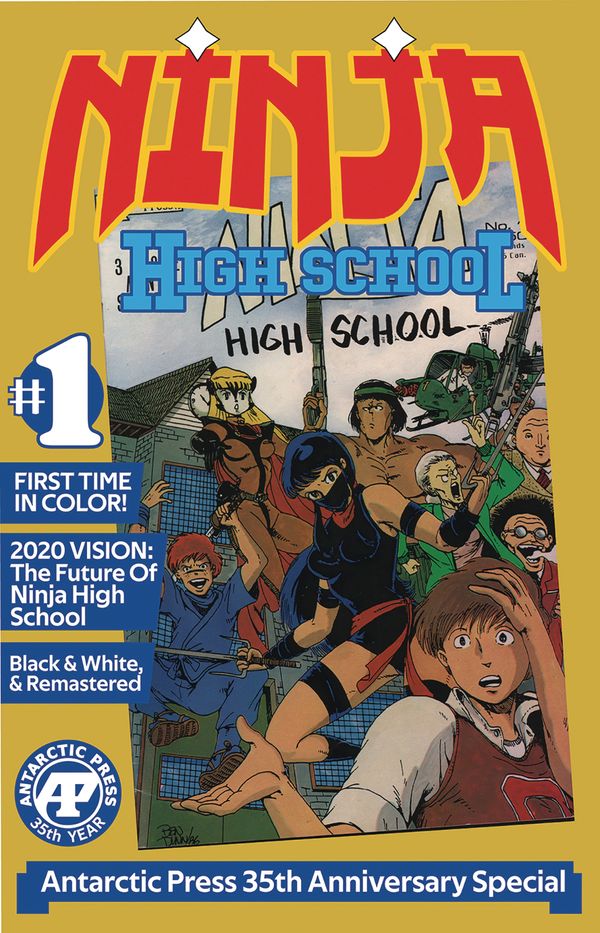 Ninja High School 35th Anniversary Cover One Shot