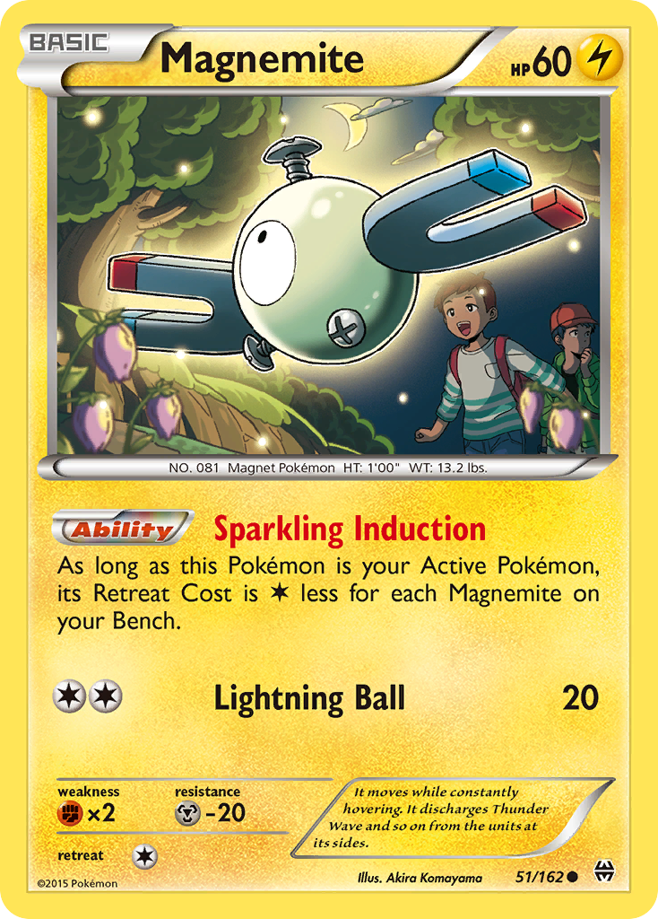 Magnemite (51/162) - BREAKthrough Pokémon Card