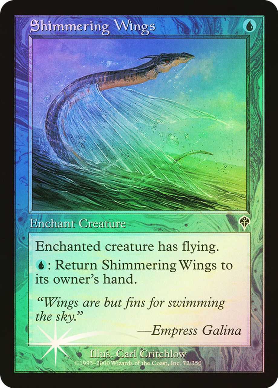 Shimmering Wings (Invasion - Foil) Trading Card