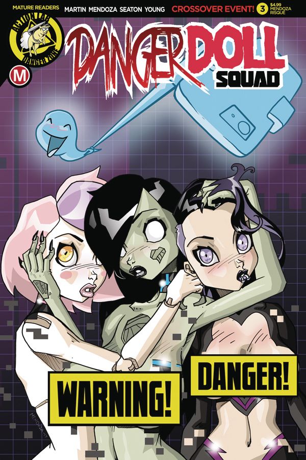 Danger Doll Squad #3 (Cover D Mendoza Risque)