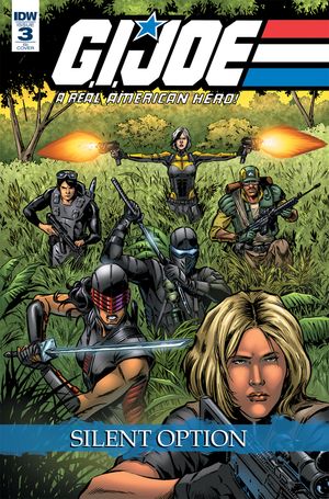 G.I. Joe: A Real American Hero: Silent Option #3 (10 Copy Cover Gallant)