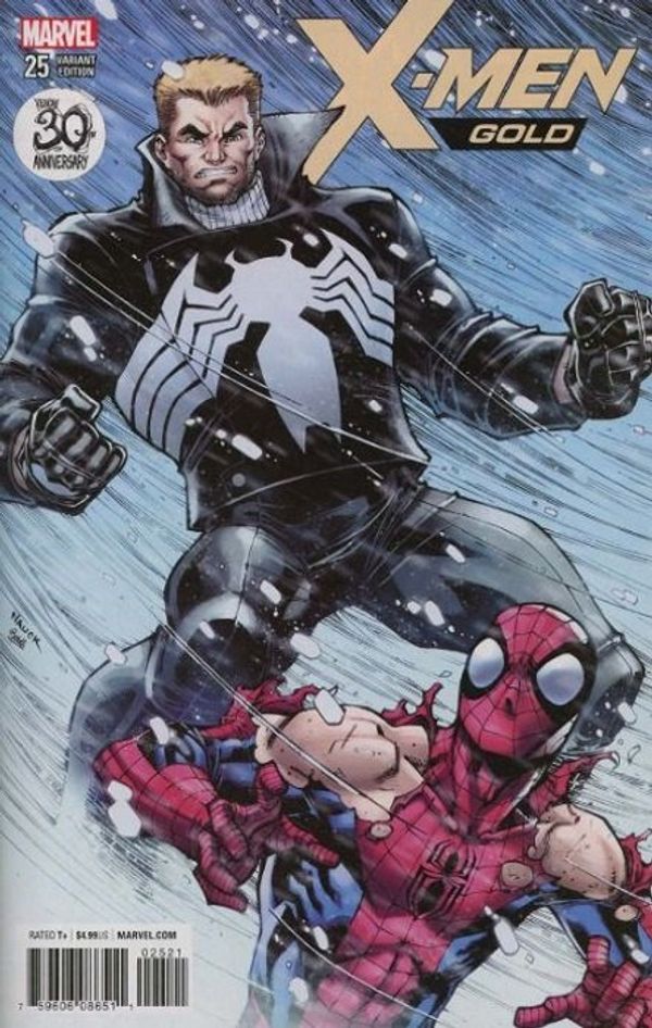 X-men Gold #25 (Venom 30th Variant Leg)