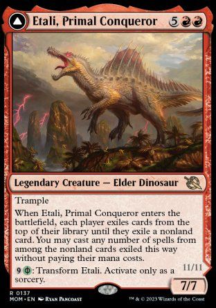 Etali, Primal Conqueror (March of the Machine) Trading Card