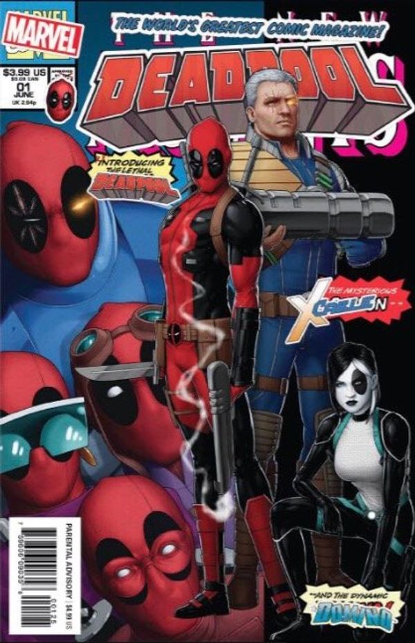 Deadpool #1 (Christopher Variant Cover B)