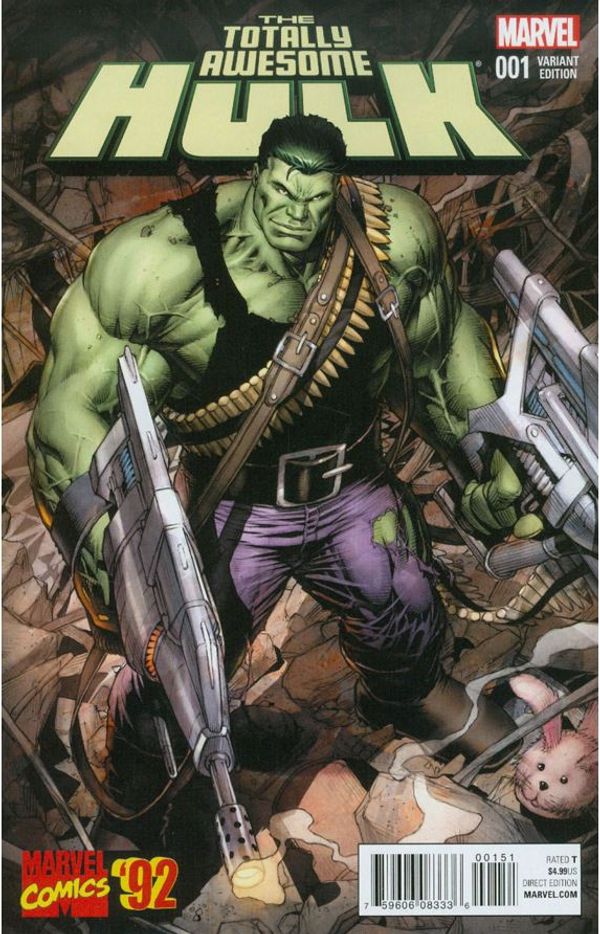 Totally Awesome Hulk #1 (Keown Marvel 92 Variant)