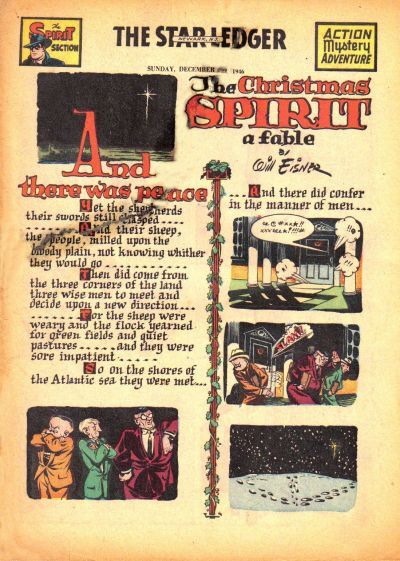 Spirit Section #12/22/1946 Comic