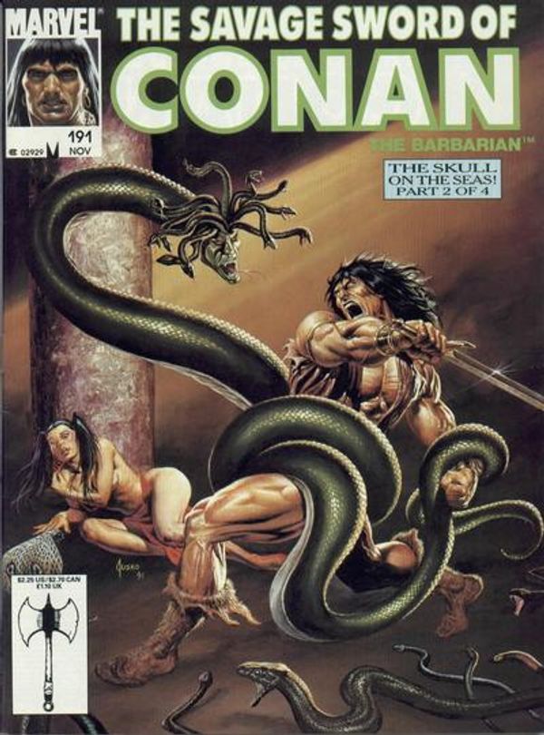 The Savage Sword of Conan #191