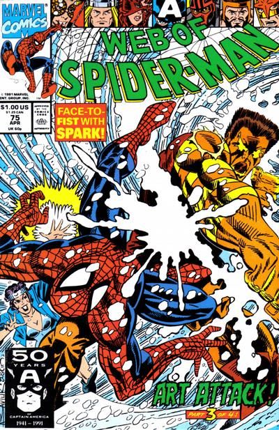 Web of Spider-Man #75 Comic