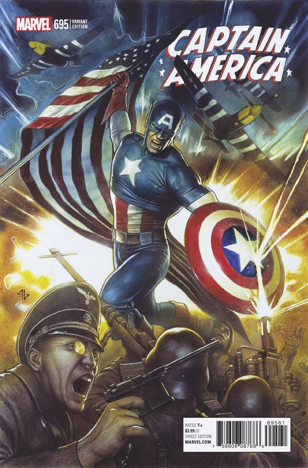 Captain America #695 (Granov Variant Leg)