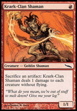 Krark-Clan Shaman (Mirrodin) Trading Card