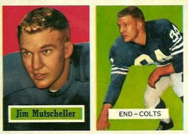 Jim Mutscheller 1957 Topps #103