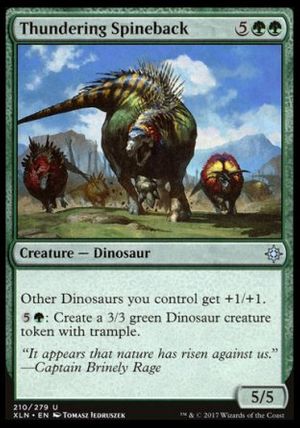 Thundering Spineback (Ixalan)