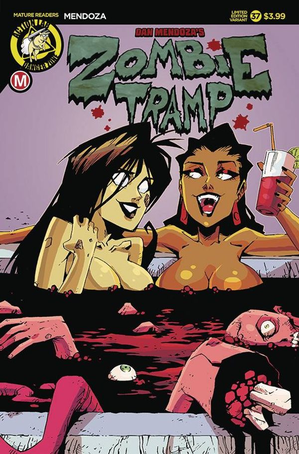 Zombie Tramp Ongoing #37 (Cover C Blood Tub)