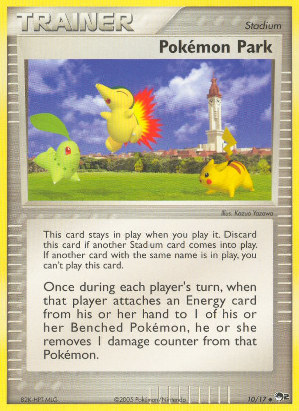 Pokémon Park (Trainer: Stadium) (10/17) - POP Series 2 Pokémon Card