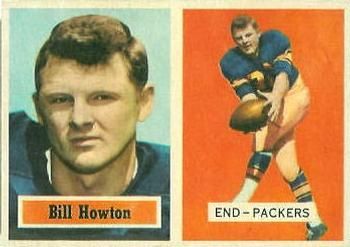 Bill Howton 1957 Topps #33 Sports Card