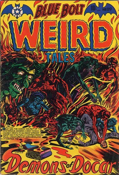 Blue Bolt Weird Tales of Terror #119 Comic