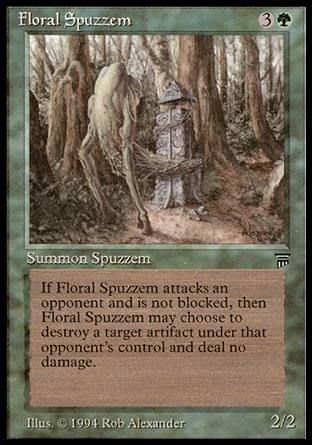 Floral Spuzzem (Legends) Trading Card