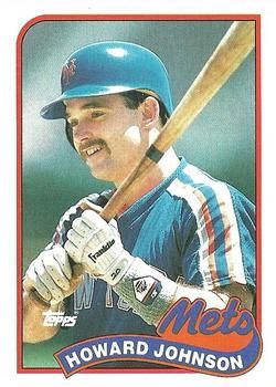 Howard Johnson 1986 Topps ML Baseball Card #751 Mets