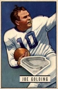 Joe Golding 1951 Bowman #115 Sports Card
