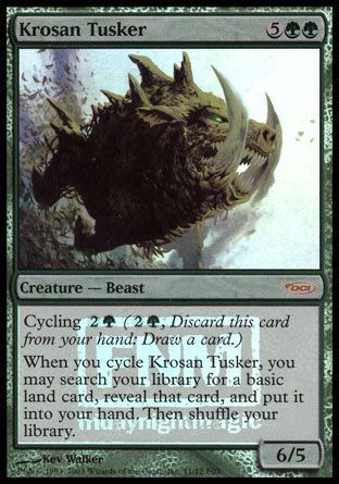 Krosan Tusker (FNM Promos) Trading Card