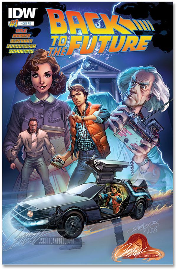 Back To The Future #1 (JScottCampbell.com Variant)
