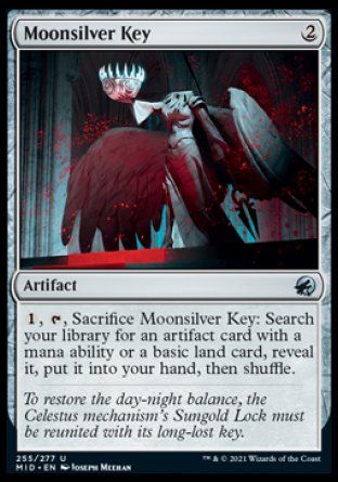 Moonsilver Key (Innistrad: Midnight Hunt) Trading Card