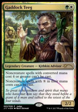 Gaddock Teeg (Judge Gift Promos)