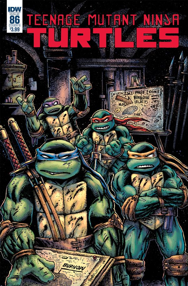 Teenage Mutant Ninja Turtles #86 (Cover B Eastman)
