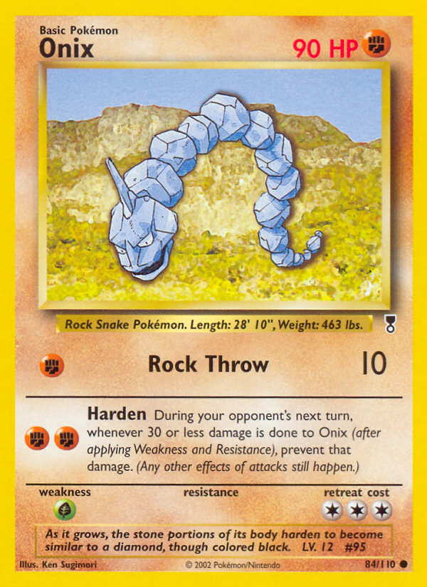 Onix (84/110) - Legendary Collection Pokémon Card