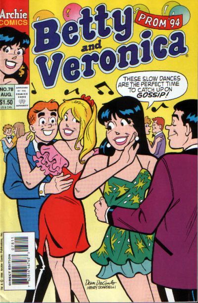Betty and Veronica #78 Comic