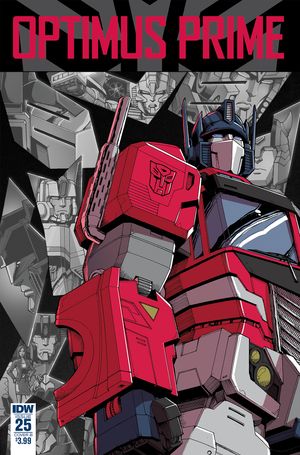Optimus Prime #25 (Cover B Coller)