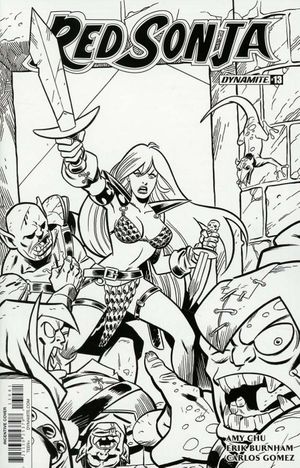 Red Sonja #13 (Cover H 30 Copy Ruiz B&w Cover)