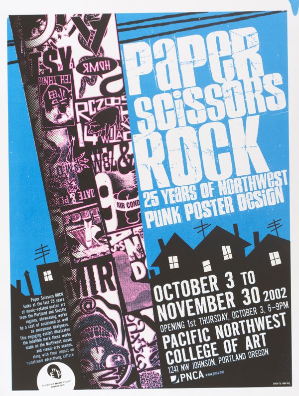 MXP-239.2 Paper Scissors Rock Art Show - Event 1989 Pnca  Sep 23