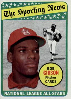 Bob Gibson 1969 Topps #432 Sports Card