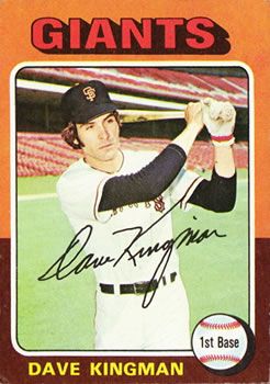 Sold at Auction: Vintage Dave Kingman baseball card