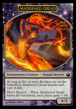 Maddened Oread (Journey into Nyx Challenge Deck : Defeat a God) Trading Card