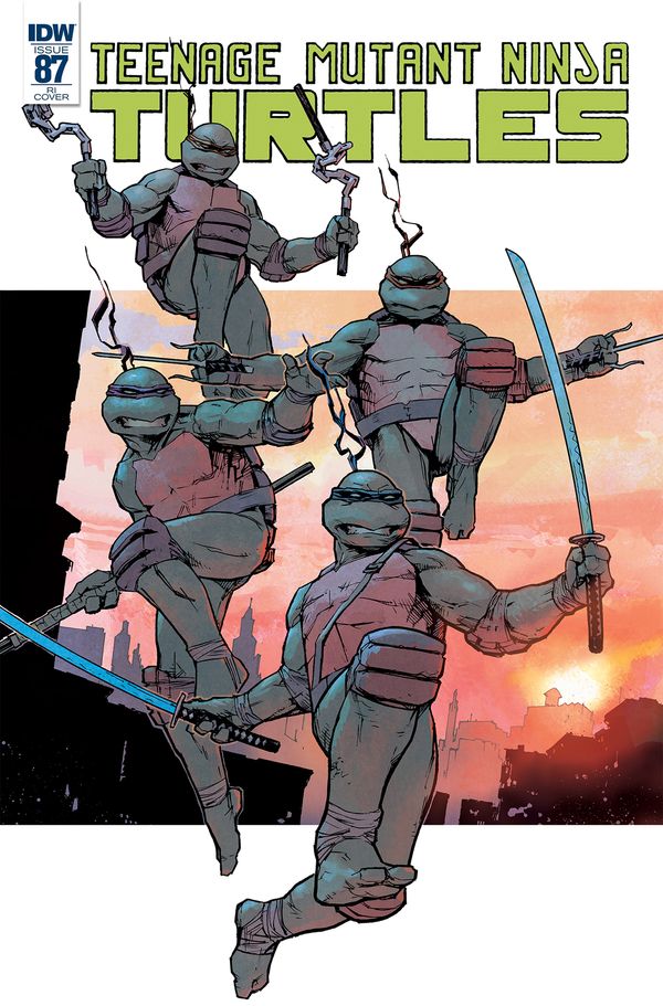Teenage Mutant Ninja Turtles #87 (10 Copy Cover Dowling)
