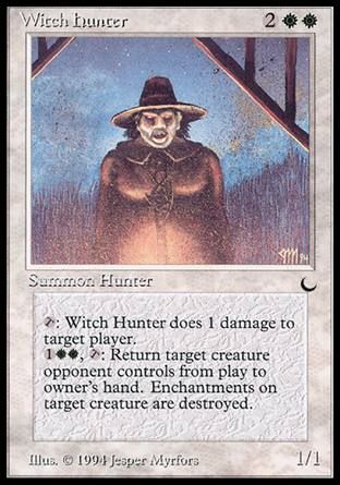 Witch Hunter (The Dark) Trading Card