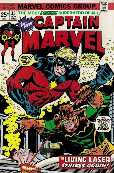 Captain Marvel #35 Comic