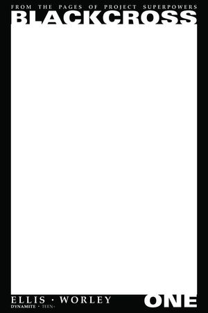 Project Superpowers: Blackcross #1 (Blank Authentix Cover)