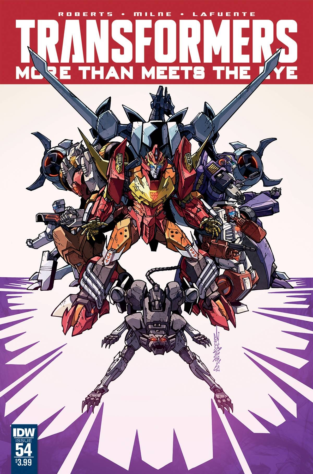 Transformers: More Than Meets the Eye #54 Comic