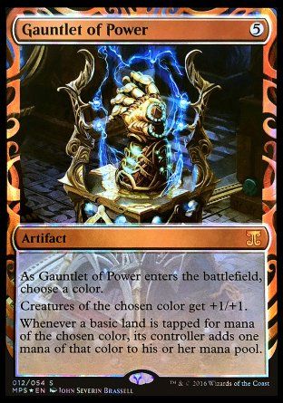 Gauntlet of Power (Kaladesh Inventions) Trading Card