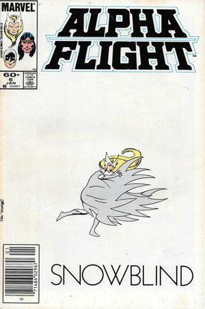 Alpha Flight #6 (Newsstand Edition)