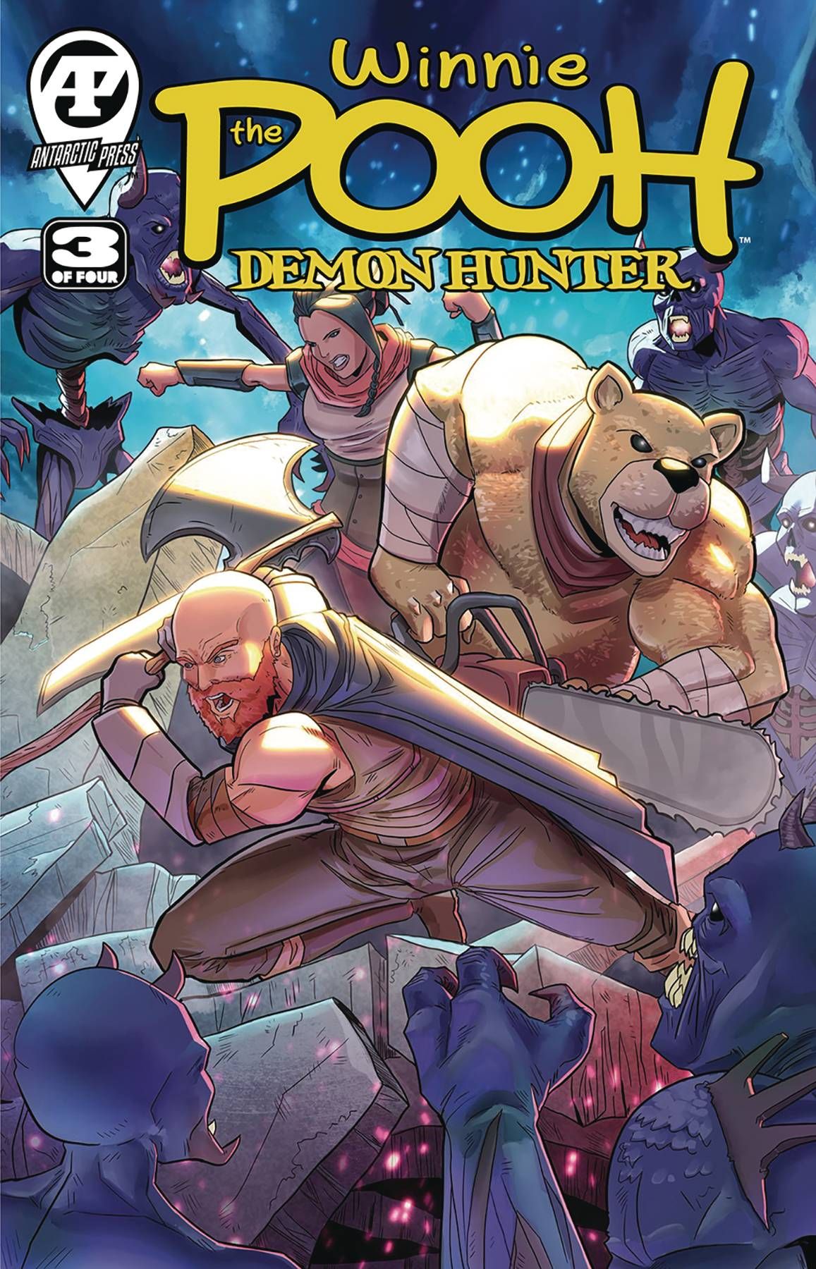 Winnie The Pooh Demon Hunter #3 Comic