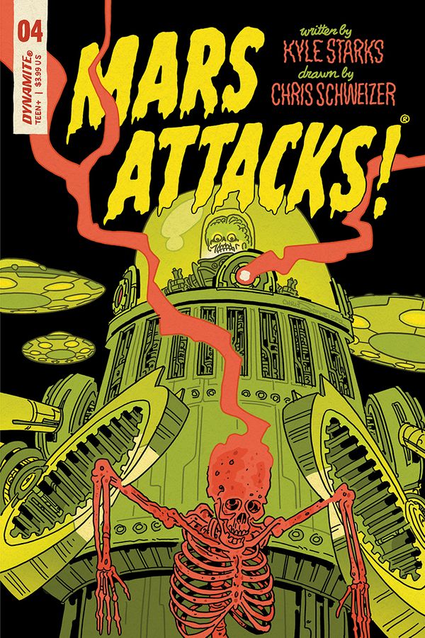Mars Attacks #4 (Cover E Schweizer Sub Variant)