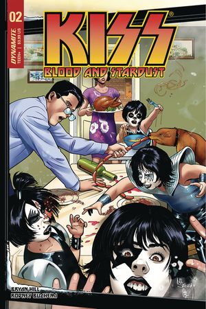 Kiss Blood Stardust #2 (Cover C Sanapo)