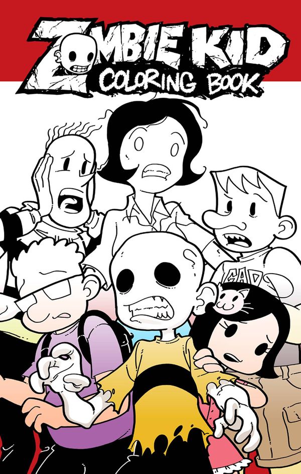 Zombie Kid Diaries Coloring Book (one Shot) #1
