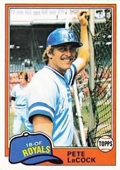 1981 Topps Baseball Sports Card
